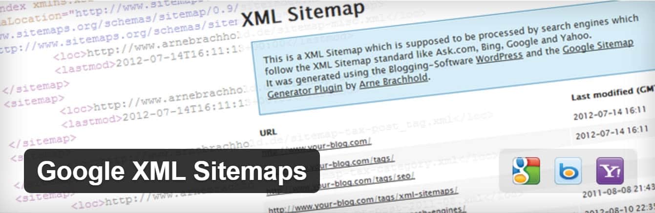 Плагин Google XML Sitemaps